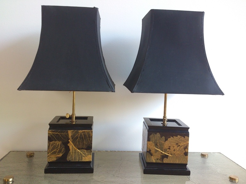 Pair of Herbier lamp - France 1960's